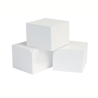 Набор кубических камней для печи Mythos S45 (24 шт) Белый. Фото №1