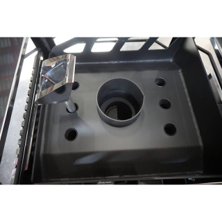 Дровяная печь для бани Ермак 50 Сетка PRO (Нержавейка). Фото № 6