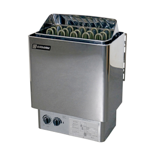 Электрическая печь для бани Ермак SCA-90 BS, со встроенным пультом. Фото № 1