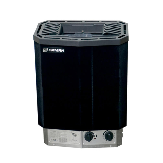 Электрическая печь для бани Ермак FT-45 BS (PCM) со встроенным пультом. Фото № 1