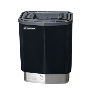 Электрическая печь для бани Ермак FT-90 BW (PCM) с выносным пультом в комплекте. Фото № 1