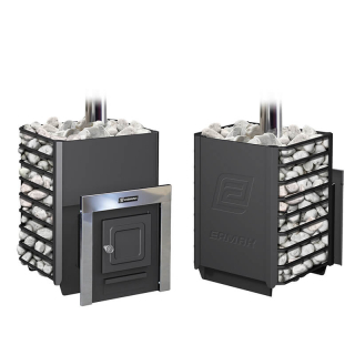 Дровяная печь для бани Ермак 16 Сетка Классика. Фото № 4