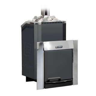 Дровяная печь для бани Ермак 30 Стандарт (Сталь). Фото № 1