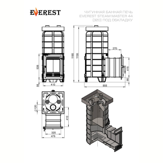 Печь для бани Эверест 