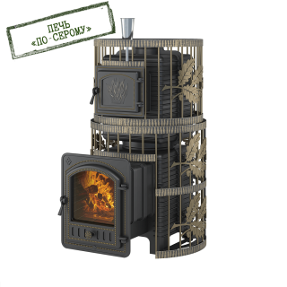 Чугунная печь для бани Эверест 