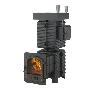 Чугунная печь для бани Эверест 