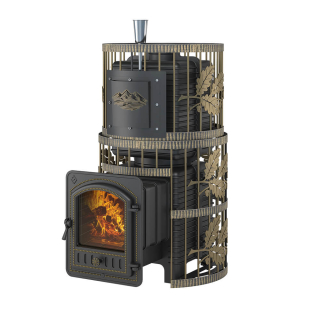 Чугунная печь для бани Эверест 