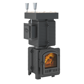 Чугунная печь для бани Эверест 