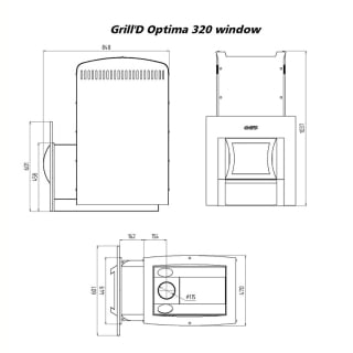 Печь Grill’D Optima 320 Window Deluxe. Фото №3