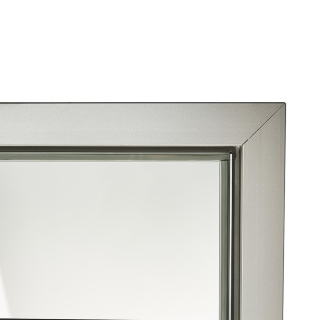 Дверь стеклянная для сауны Grandis GS 7x20 Прозрачная, серебристый профиль. Фото №3