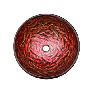 Раковина стеклянная Bronze De Luxe Т19-D425-H150мм 23. Фото № 2