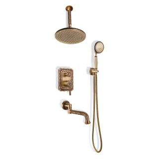 Комплект для душа встраиваемый с изливом Bronze De Luxe WINDSOR душ Круг 10137/1R. Фото № 1