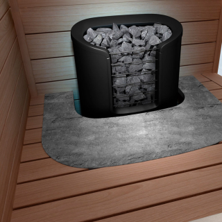 Электрическая печь для сауны Helo Roxx 90 (9 кВт, пульт Elite в комплекте, цвет черный). Фото №4