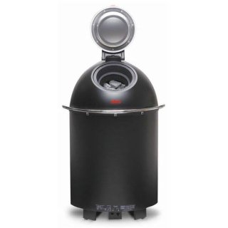 Электрическая печь Helo Saunatonttu 4 (4,8 кВт) печь-термос (гном с крышкой), цвет: чёрный. Фото №8