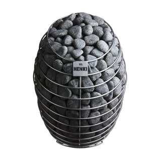 Электрическая печь для бани и сауны Henki Nest Black, черная (пульт управления Wi-Fi в комплекте) 4 кВт. Фото №5