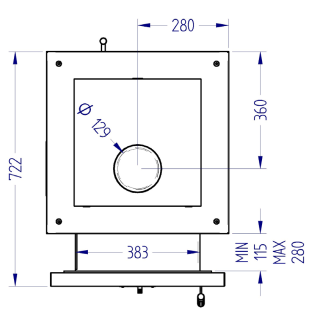 Газовая печь Klover RT 20-RV (талькомагнезит 30мм). Фото №6