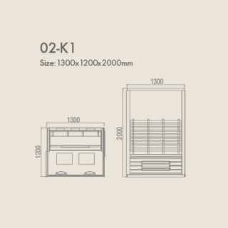 Инфракрасная сауна R02-K1. Фото №5