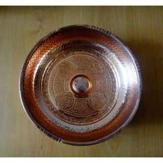 Чаша омовения для хамама, цвет медь, диаметр 20 см. Фото №6