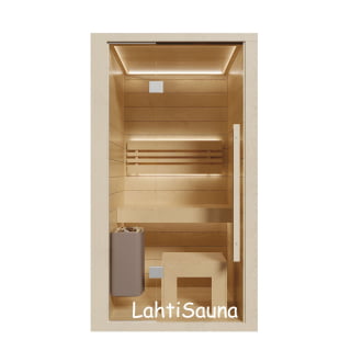 Сауна Lahtisauna KESKI PS-mini Стандарт (одноместная c печью Sentiotec). Фото №2