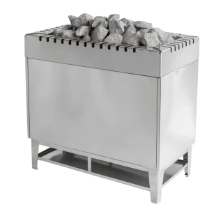 Печь для сауны Lang SAUNATHERM Тип 84 GSK (27 кВт, 38-48 м³, корпус нерж. сталь, 70 кг камней). Фото № 1