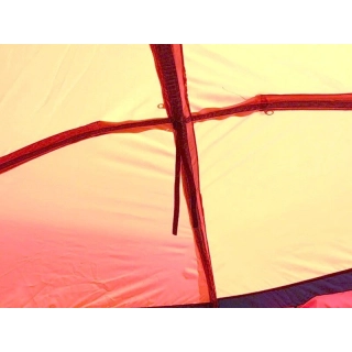 Баня палатка МОРЖ LIGHT, василёк оранжевый. Фото № 5