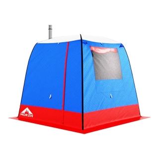 Баня палатка МОРЖ, триколор. Фото № 1