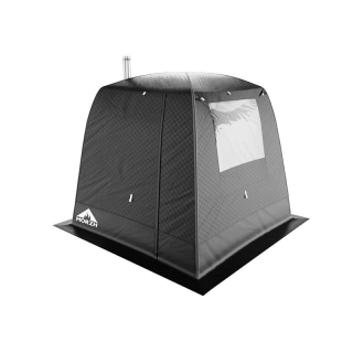 Баня палатка МОРЖ, чёрный. Фото № 1