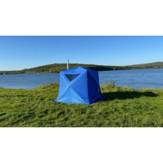 Баня палатка МОРЖ КУБ XL, бежевый. Фото № 5