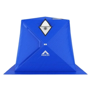 Баня палатка МОРЖ КУБ, синий. Фото № 7