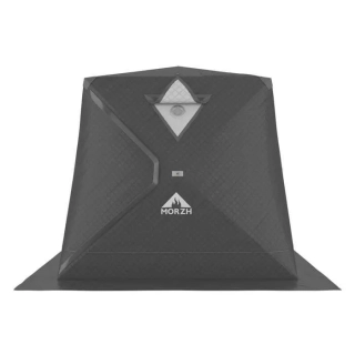 Баня палатка МОРЖ КУБ, чёрный. Фото № 3