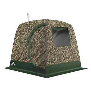 Баня палатка МОРЖ LUX 2 ОКНА, камуфляж. Фото № 2