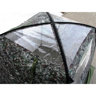 Баня палатка МОРЖ SKY LUX, чёрный. Фото № 7