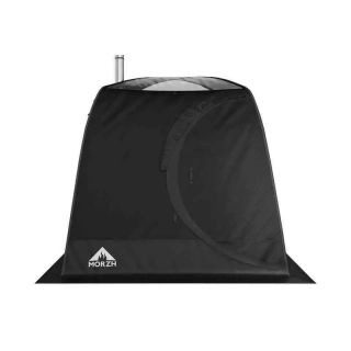 Баня палатка МОРЖ SKY LUX, чёрный. Фото № 6