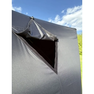 Баня палатка МОРЖ КУБ Light XL, чёрный. Фото № 8