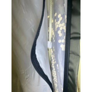 Баня палатка МОРЖ КУБ Light XL, чёрный. Фото № 9