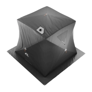 Баня палатка МОРЖ КУБ Light XL, чёрный. Фото № 3