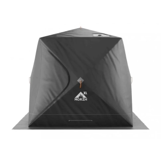 Баня палатка МОРЖ КУБ Light XL, чёрный. Фото № 4