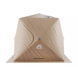 Баня палатка МОРЖ КУБ Light XL, бежевый. Фото № 3
