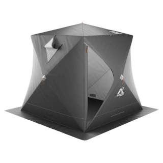 Баня палатка МОРЖ КУБ Light XL, чёрный. Фото № 5