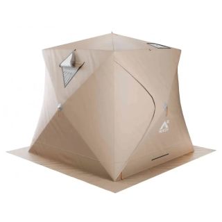 Баня палатка МОРЖ КУБ Light XL, бежевый. Фото № 5