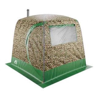 Баня палатка МОРЖ LUX XL, камуфляж. Фото № 1