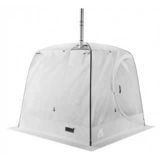 Баня палатка МОРЖ LUX XL, белый. Фото № 4