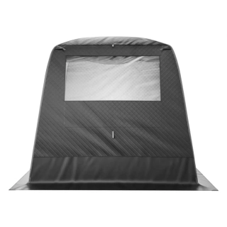 Баня палатка МОРЖ LUX XL, чёрный. Фото № 5