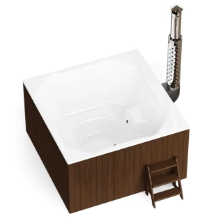 Купель PolarSpa ELITE QUATTRO 200 термососна тёмная. Фото № 3