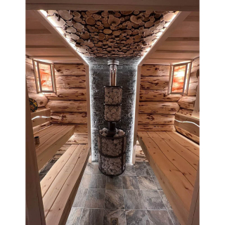 Дровяная печь для бани ПроМеталл 