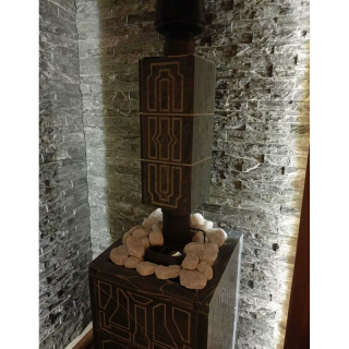 Облицовка чугунной трубы ПроМеталл, Пироксенит Элит. Фото № 3