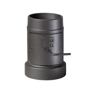 Стартовый дымоход ПроМеталл 115-136 с ревизией и шибером. Фото № 1