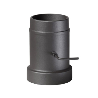 Стартовый дымоход ПроМеталл 115-136 с шибером. Фото № 1