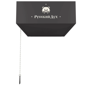 Обливное устройство Русский Дух Кивач 23 л, Металл Графит. Фото № 1