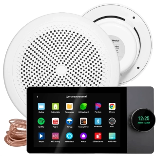 Комплект влагостойкой акустики SMART HOME MUSIC WiFI 2.0 (две колонки). Фото № 1